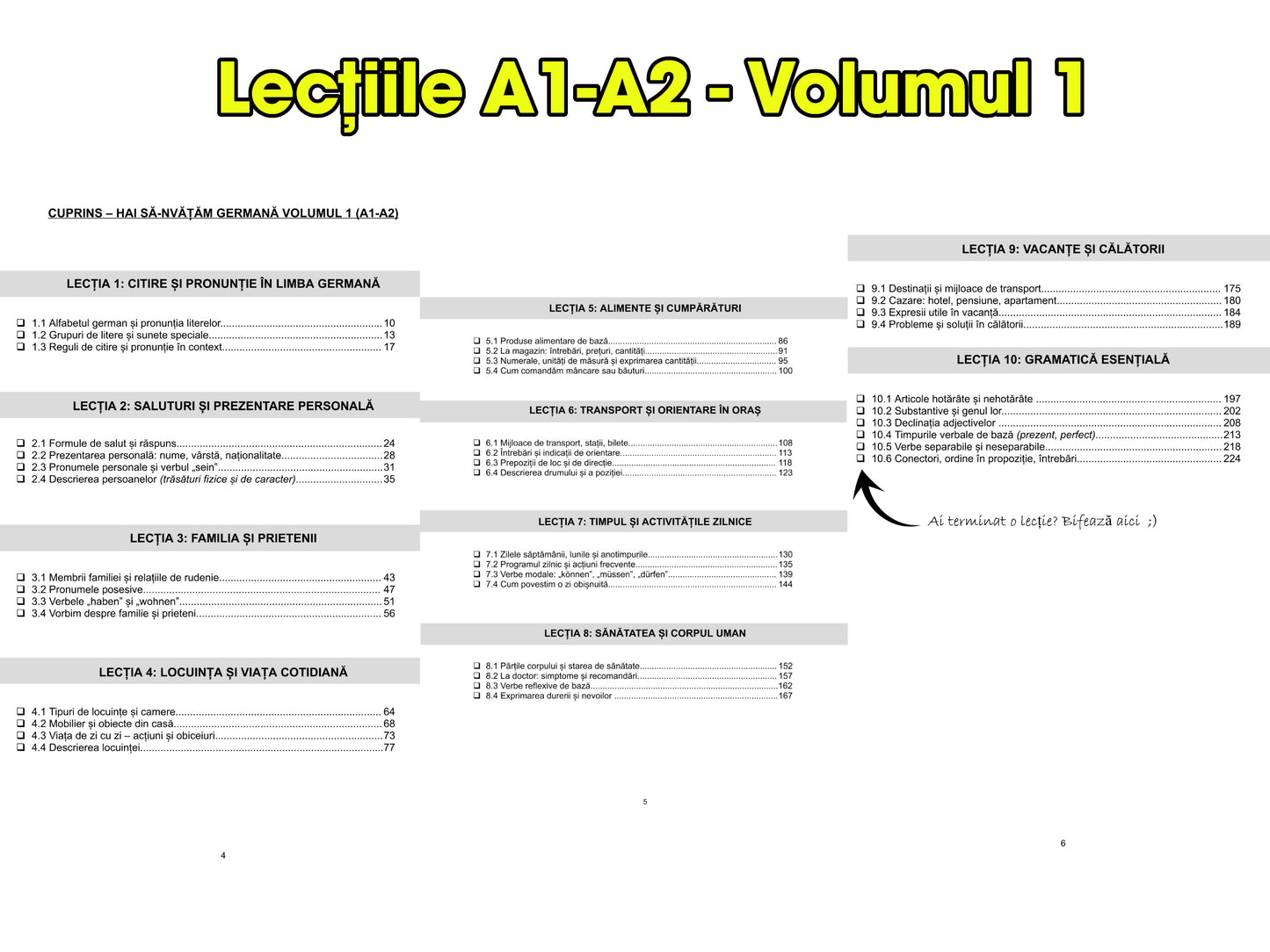 3 cărți + Audio | Pachet COMPLET de germană pentru romăni - A1, A2, B1