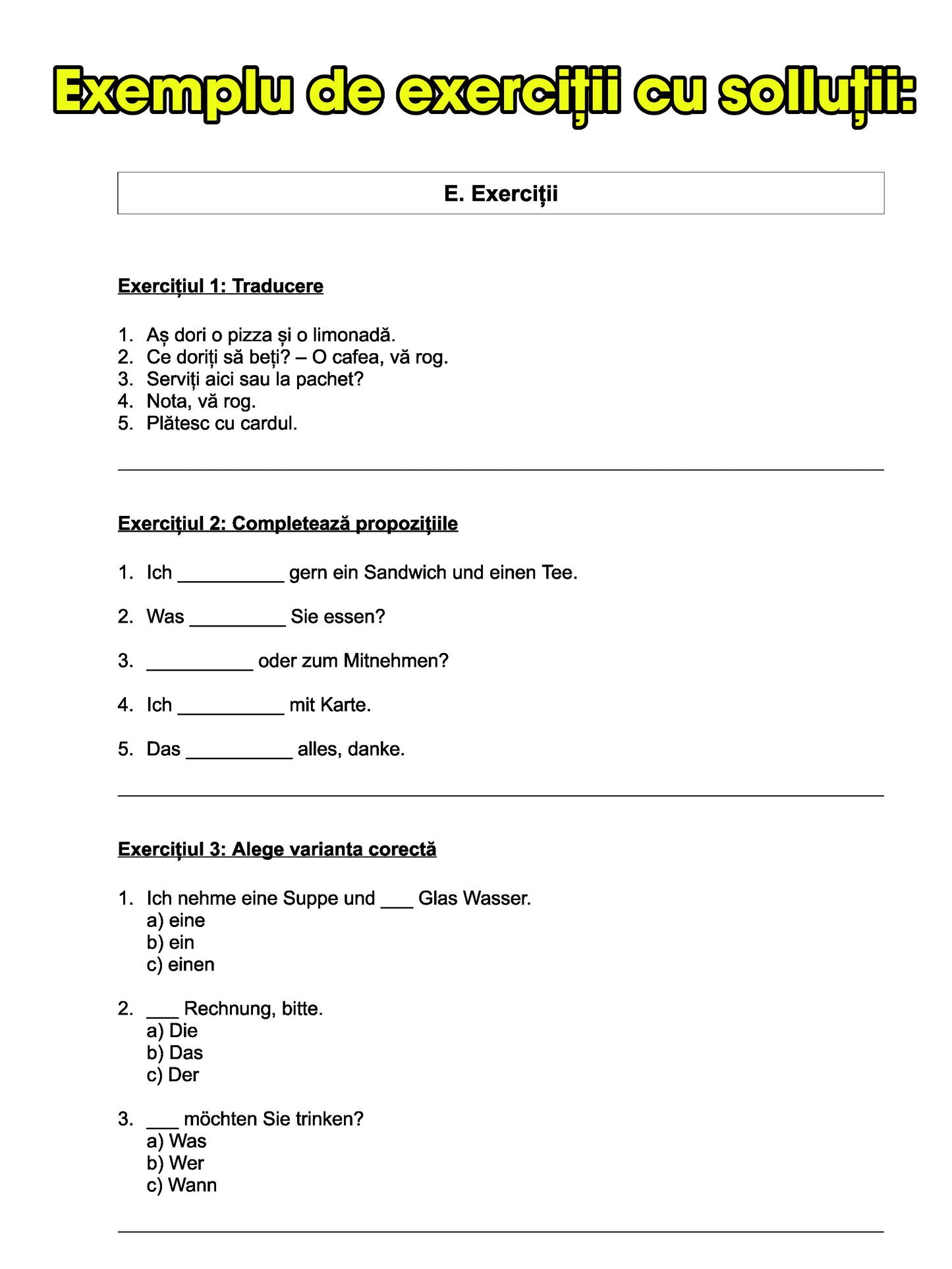 Manual de germană B1.2 pentru români | Vol. 3