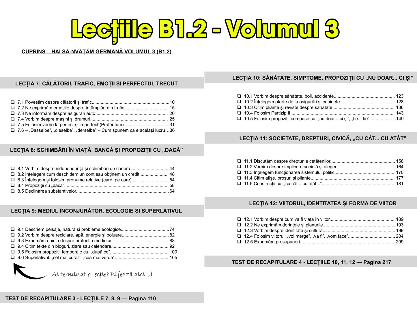 3 cărți + Audio | Pachet COMPLET de germană pentru romăni - A1, A2, B1
