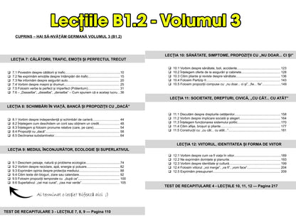 2 cărți + Audio | Pachet B1 de germană SPECIAL pentru romăni