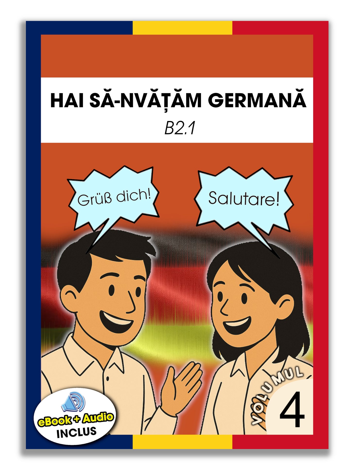 2 cărți + Audio | PACHET B2 de germană SPECIAL pentru romăni